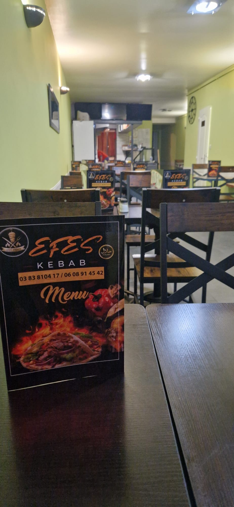 Intérieur du restaurant